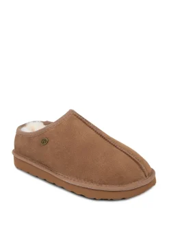 Marron - Chaussons Just Sheepskin Louis homme