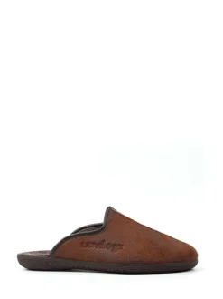 Marron - Chaussons mules à enfiler Lazy Dogz Tees II bleus