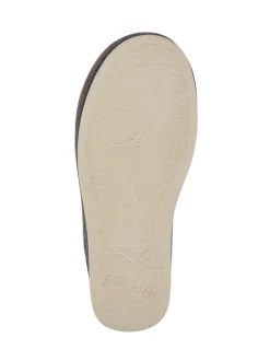 Marron - Chaussons mules de soutien Pavers Coupe large