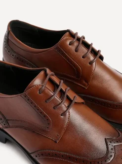 Marron - Chaussures Linzi Marco Brogues