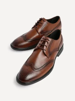 Marron - Chaussures Linzi Marco Brogues