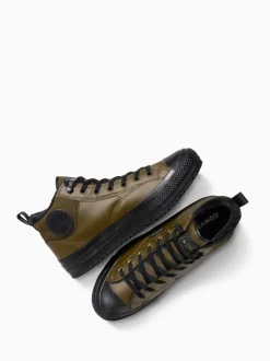 Marron - Converse Baskets mi-hautes Chuck Taylor All Star Malden Street