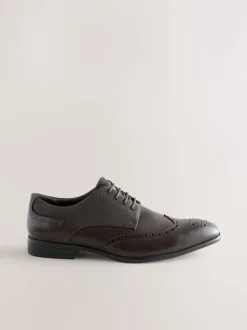 Marron - Coupe classique - Chaussures richelieu
