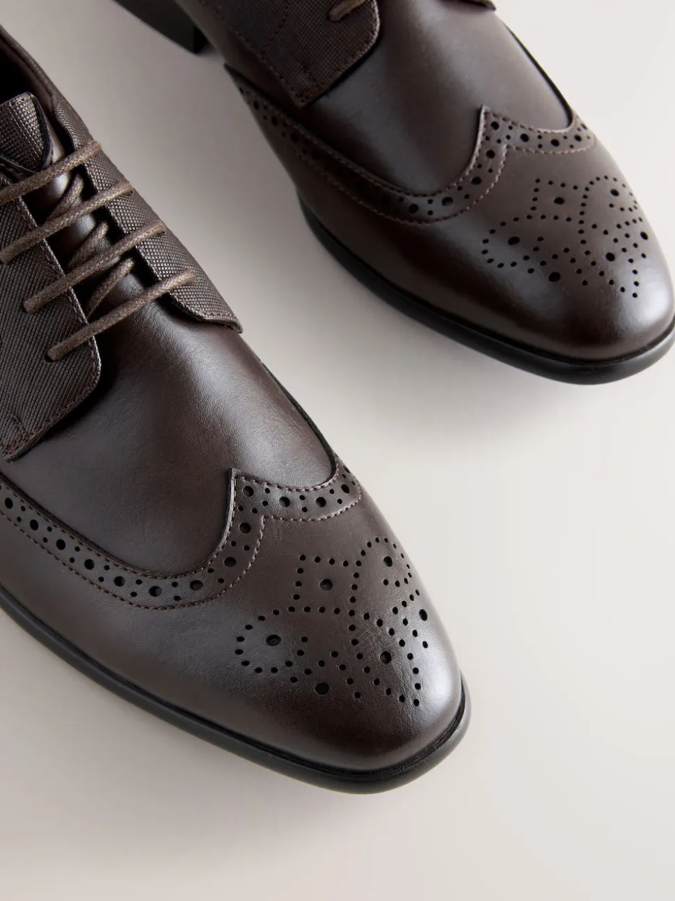 Marron - Coupe classique - Chaussures richelieu