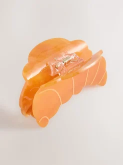 Marron - Croissant Hair Claw Clip