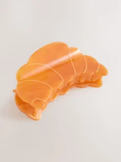 Marron - Croissant Hair Claw Clip