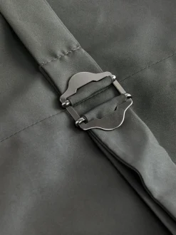 Marron - Gilet de costume en flanelle