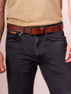 Marron - Lakeland Leather Eskin Ceintures