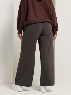 Marron - Leggings Yours Curve à jambes amples