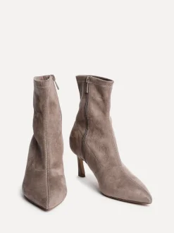 Marron - Linzi Bottes/Bottines montante à talon chaton