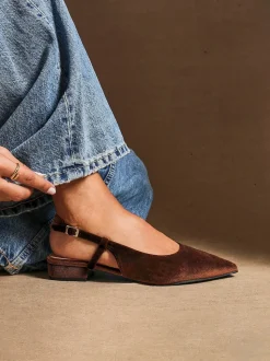 Marron - Linzi Clasica à talons bas