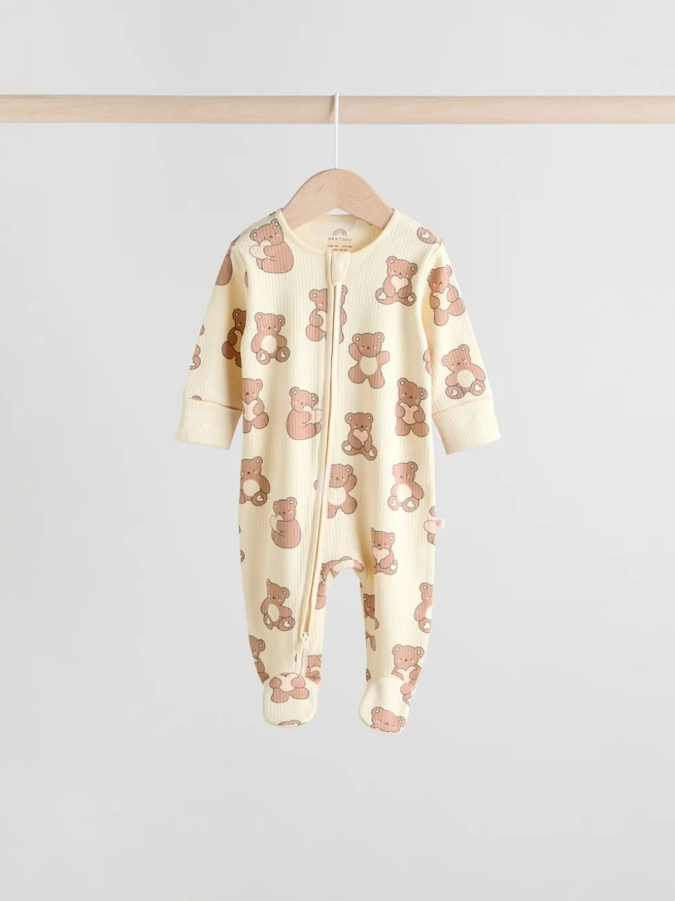 Marron - Lot de 4 dors-bien bébé à fermeture éclair bidirectionnelle (0mois -2ans)