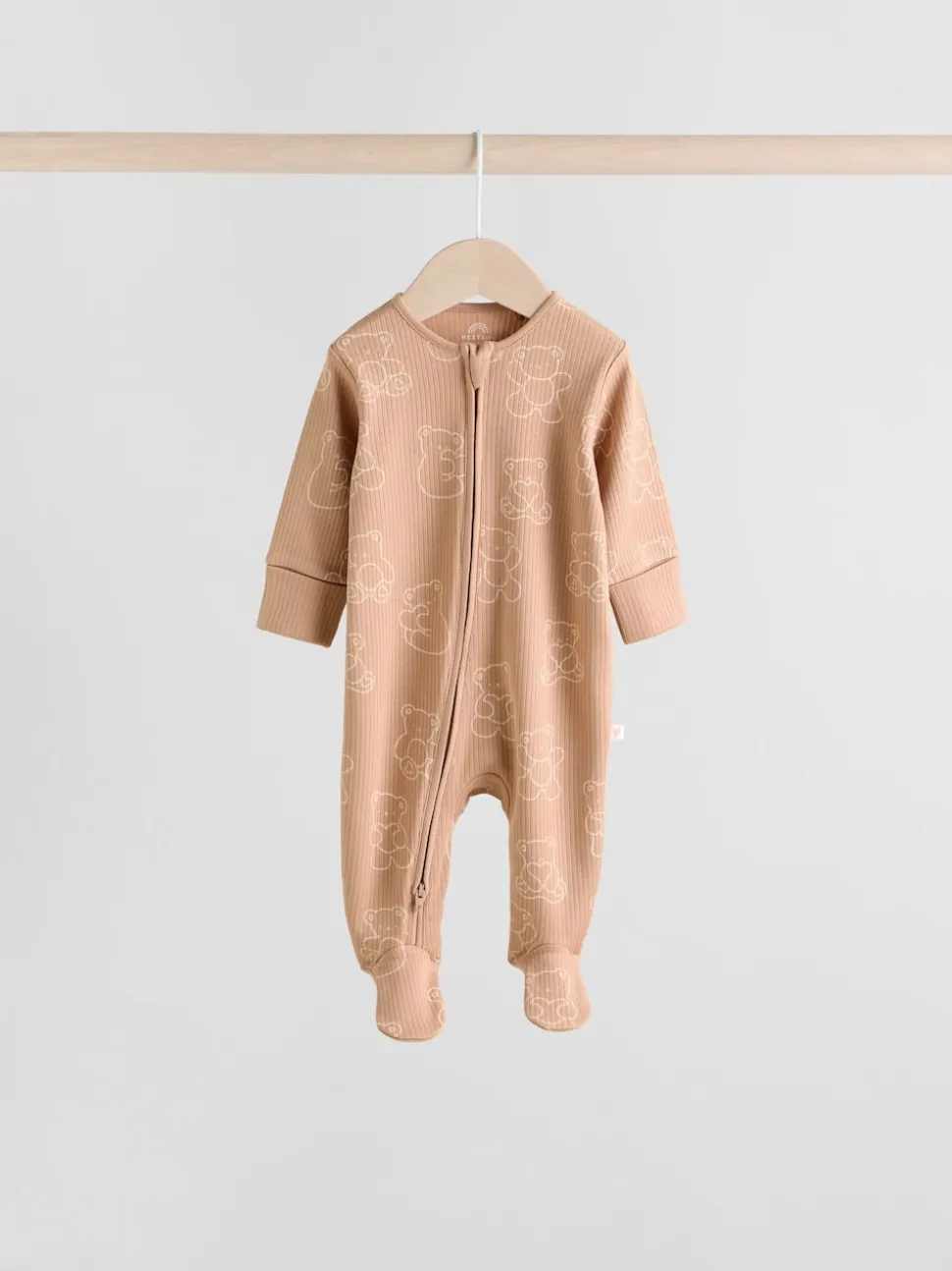 Marron - Lot de 4 dors-bien bébé à fermeture éclair bidirectionnelle (0mois -2ans)