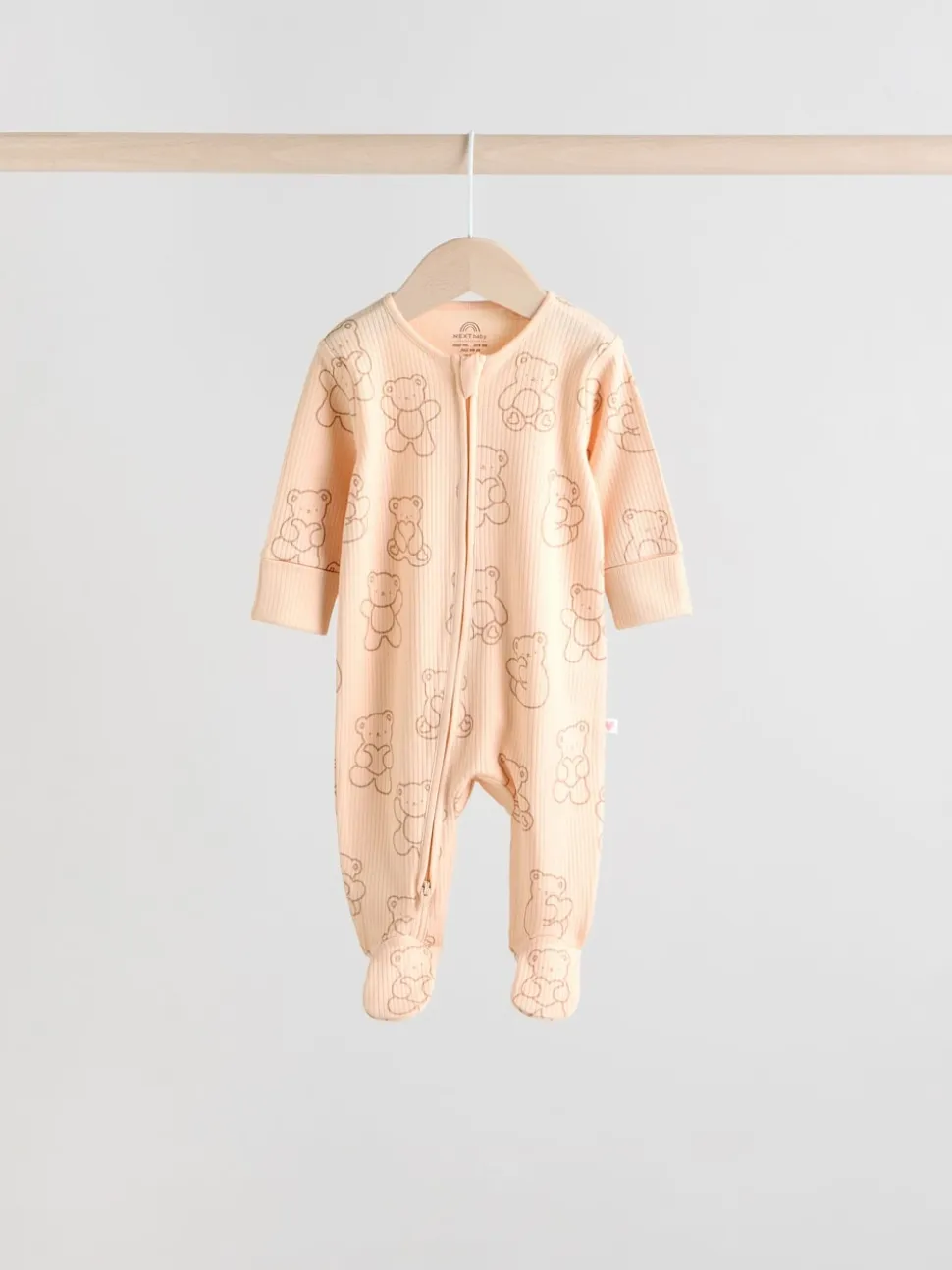 Marron - Lot de 4 dors-bien bébé à fermeture éclair bidirectionnelle (0mois -2ans)