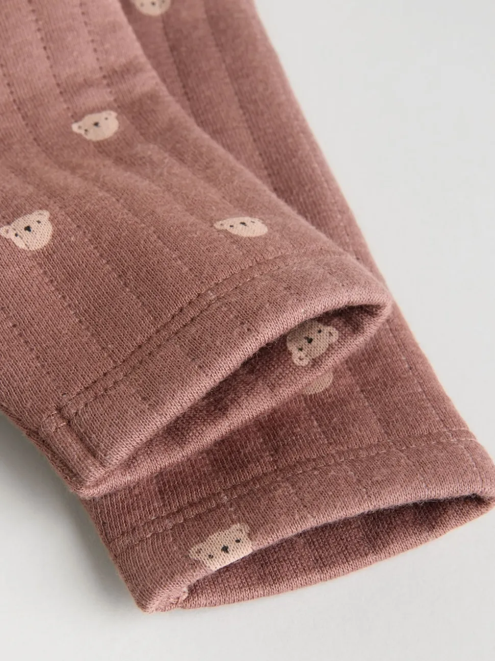 Marron - Lot de 2 dors-bien ours matelassés bébé