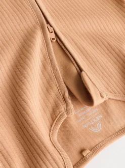 Marron - Lot de 3 dors-bien sans pieds zippés pour bébé (0mois3ans)