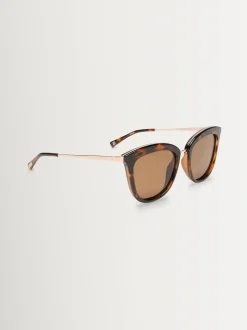 Marron - Lunettes de soleil Le Specs Caliente