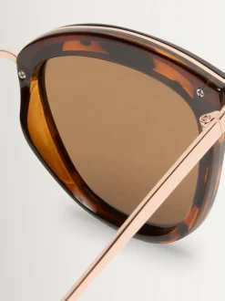 Marron - Lunettes de soleil Le Specs Caliente