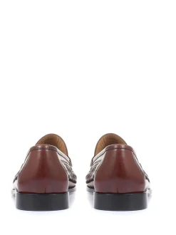 Marron - Mocassins Jones Bootmaker Riverside en cuir tissé