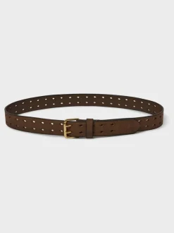 Marron - Osprey London The Neverending Double Cuir Ceinture