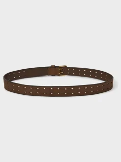 Marron - Osprey London The Neverending Double Cuir Ceinture