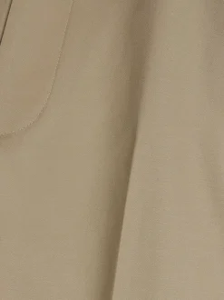 Marron - Pantalon chino River Island coupe fuselée avec boucles de ceinture