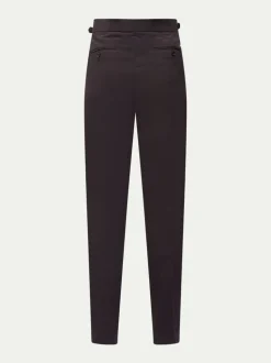Marron - Pantalon Peckham Rye Smart taille haute