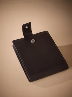 Marron - Portefeuille Signature en cuir d’une capacité supplémentaire