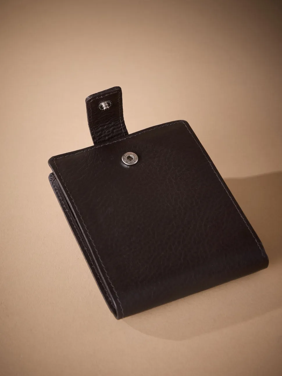 Marron - Portefeuille Signature en cuir d’une capacité supplémentaire