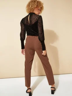 Marron - Roman Originals Coupe droite Pantalons de travail