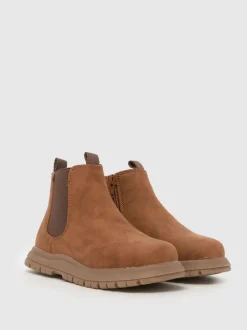 Marron - Schuh Bottes Conrad Chealsea