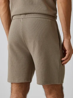 Marron - Short gaufré BOSS
