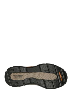 Marron - Skechers Respected Elgin Slip In Shoes