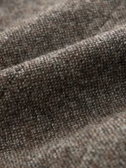 Marron - Veste de costume habillé Abraham Moon en 100% laine britannique Donegal