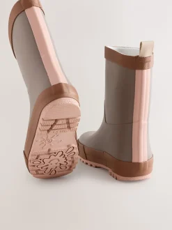 Marron café - Bottes de pluie