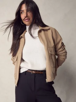 Marron café - Ceinture N. Premium Skinny Made In Italie en Cuir