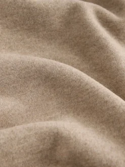 Marron café - Pantalons coupe ballon à finition brossée douce