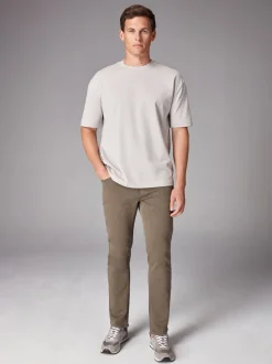 Marron champignon - Slim Fit (Slim Fit) - Jeans stretch de confort