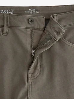 Marron champignon - Slim Fit (Slim Fit) - Jeans stretch de confort