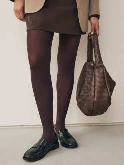 Marron chocolat - 60 paire de collants 1 deniers