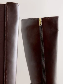 Marron chocolat - Bottes d’équitation Forever Comfort® à boucle