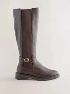 Marron chocolat - Bottes d’équitation Forever Comfort® à boucle