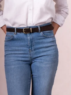 Marron chocolat - Ceintures Kelsick en Lakeland Leather