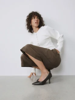 Marron chocolat - Chaussures à talons Forever Comfort® à bout pointu