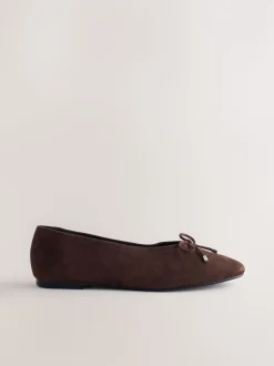 Marron chocolat - Chaussures plates Forever Comfort® en daim à taille haute