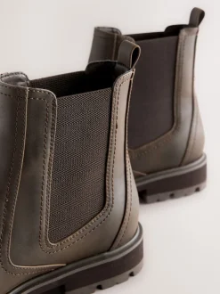 Marron chocolat - Chelsea Boots