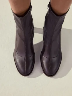 Marron chocolat - Forever Comfort® Bottes/Bottines chaussettes à bout rond