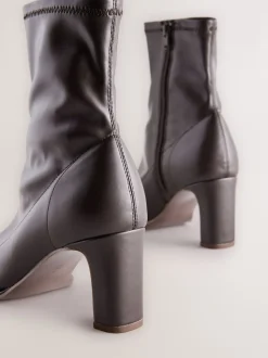 Marron chocolat - Forever Comfort® Bottes/Bottines chaussettes à bout rond