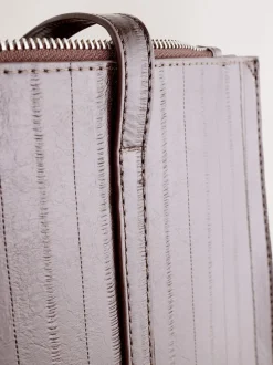 Marron chocolat - Fourre-tout structuré