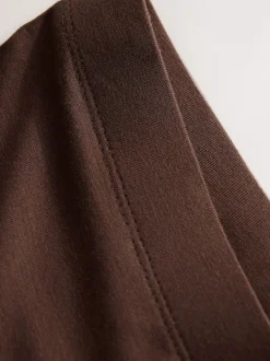 Marron chocolat - Leggings pleine longueur